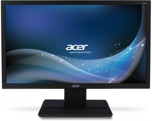 МОНИТОР 24" Acer V246HLBD black (LED, LCD, Wide 1920 x 1080, 5 ms, 170°/160°, 250 cd/m, 100`000`000:1, +DVI)